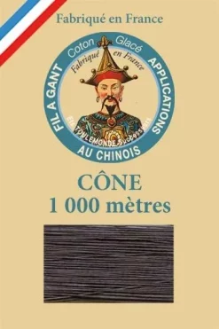 Fil à Gant Glacé Cône N°190 - Ardoise