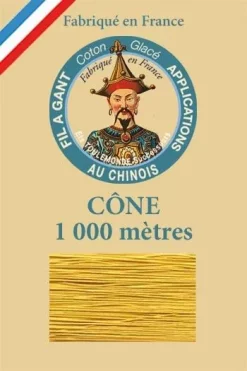 Fil à Gant Glacé Cône N°361 - Paille