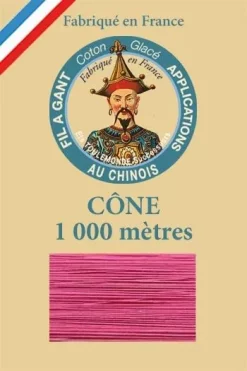 Fil à Gant Glacé Cône N°501 - Fuchsia