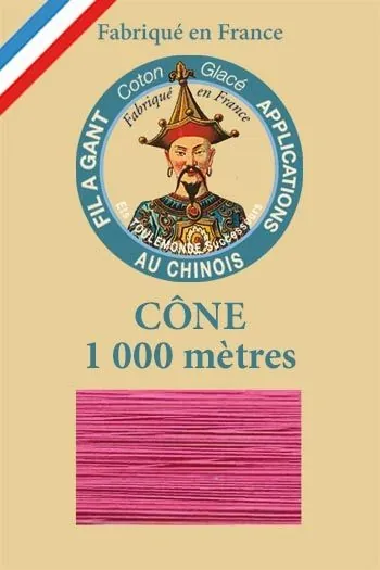 Fil à Gant Glacé Cône N°501 - Fuchsia 1 Fil à Gant Glacé Cône N°501 - Fuchsia