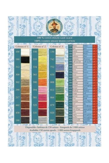 Fil à Gant Glacé Cône N°650 - Marine 2 Fil à Gant Glacé Cône N°650 - Marine – Image 2