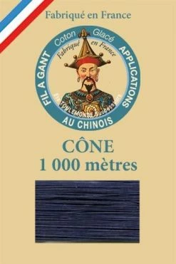 Fil à Gant Glacé Cône N°650 - Marine