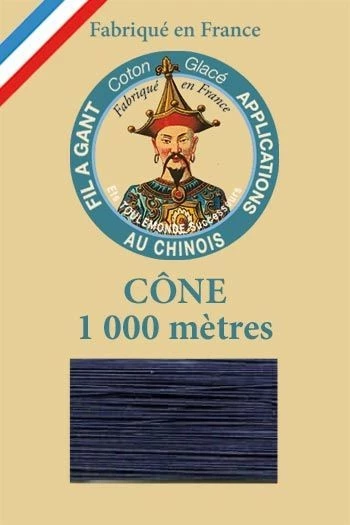 Fil à Gant Glacé Cône N°650 - Marine 1 Fil à Gant Glacé Cône N°650 - Marine