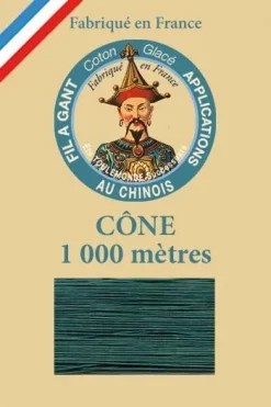 Fil à Gant Glacé Cône N°879 - Emeraude