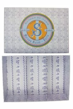 Fil Broderie Retors Du Nord Boîte Vide 96 Cartes