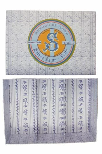 Fil Broderie Retors Du Nord Boîte Vide 96 Cartes 1 Fil Broderie Retors Du Nord Boîte Vide 96 Cartes