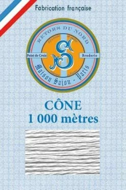 Fil Broderie Retors Du Nord Cône 2001 - Nuage