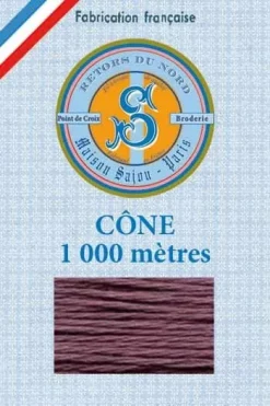 Fil Broderie Retors Du Nord Cône 2007 - Cassis