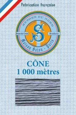 Fil Broderie Retors Du Nord Cône 2009 - Brume