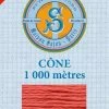 Fil Broderie Retors Du Nord Cône 2017 - Corail
