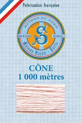 Fil Broderie Retors Du Nord Cône 2018 - Layette 1 Fil Broderie Retors Du Nord Cône 2018 - Layette