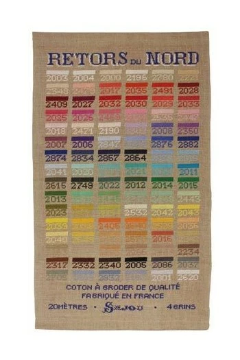 Fil Broderie Retors Du Nord Cône 2033 - Glaïeul 5 Fil Broderie Retors Du Nord Cône 2033 - Glaïeul – Image 5