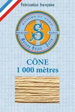 Fil Broderie Retors Du Nord Cône 2221 - Caramel