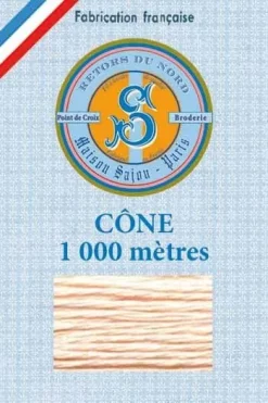 Fil Broderie Retors Du Nord Cône 2471 - Pétale