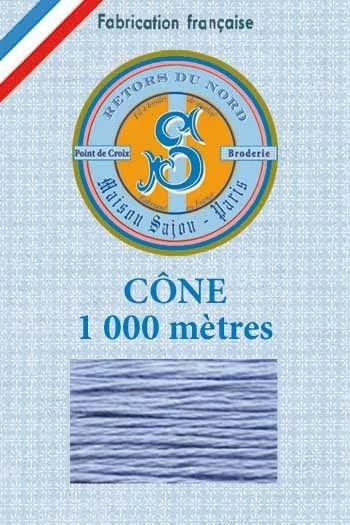 Fil Broderie Retors Du Nord Cône 2536 - Nattier 1 Fil Broderie Retors Du Nord Cône 2536 - Nattier