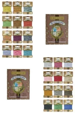 Fil Broderie Rochefort Boîte 12 Tons Classiques