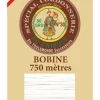 Fil Cordonnerie Glacé Bobine 100 - Blanc