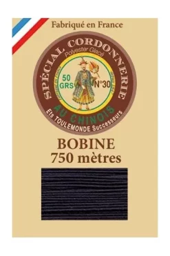 Fil Cordonnerie Glacé Bobine 158 - Anthracite