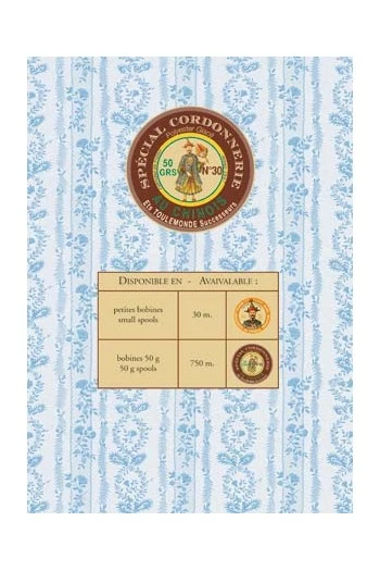 Fil Cordonnerie Glacé Bobine 215 - Marron 3 Fil Cordonnerie Glacé Bobine 215 - Marron – Image 3