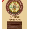 Fil Cordonnerie Glacé Bobine 215 - Marron