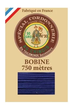 Fil Cordonnerie Glacé Bobine 678 - Marine