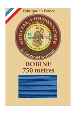 Fil Cordonnerie Glacé Bobine 720 - Turquoise