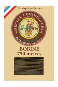 Fil Cordonnerie Glacé Bobine 840 - Kaki