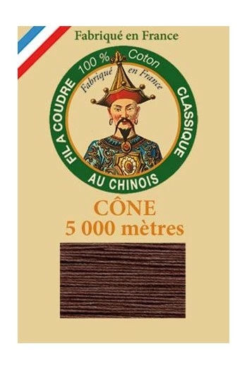 Fil De Coton Grand Cône 6117 Marron 1 Fil De Coton Grand Cône 6117 Marron