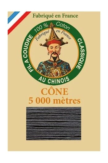 Fil De Coton Grand Cône 6155 Anthracite 1 Fil De Coton Grand Cône 6155 Anthracite