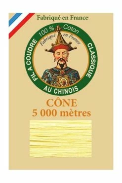 Fil De Coton Grand Cône 6322 Soufre