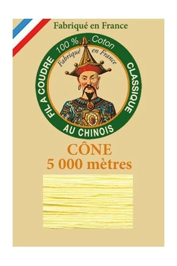 Fil De Coton Grand Cône 6322 Soufre 1 Fil De Coton Grand Cône 6322 Soufre