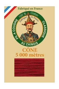 Fil De Coton Grand Cône 6536 Géranium