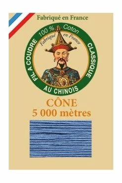Fil De Coton Grand Cône 6774 Bleu