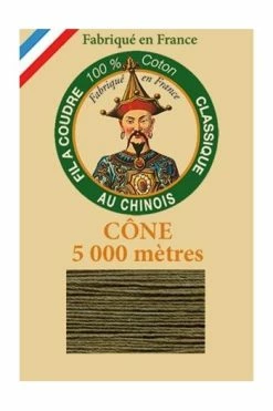 Fil De Coton Grand Cône 6844 Olive Foncé