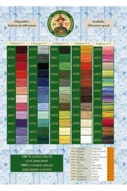 Fil De Coton Grand Cône 6846 Thym -artisanat Soldes Magasin fil de coton grand cone 6846 thym 5