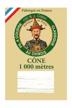 Fil De Coton Petit Cône 6100 Blanc