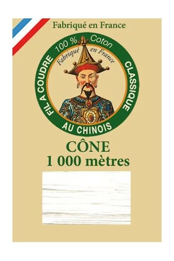 Fil De Coton Petit Cône 6100 Blanc 1 Fil De Coton Petit Cône 6100 Blanc