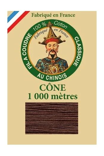 Fil De Coton Petit Cône 6117 Marron 1 Fil De Coton Petit Cône 6117 Marron