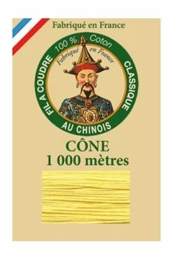 Fil De Coton Petit Cône 6335 Orpiment