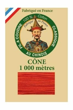 Fil De Coton Petit Cône 6509 Tomate