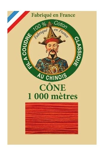 Fil De Coton Petit Cône 6509 Tomate 1 Fil De Coton Petit Cône 6509 Tomate