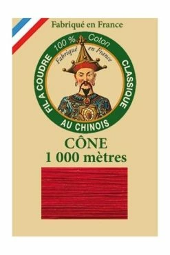 Fil De Coton Petit Cône 6511 Cerise