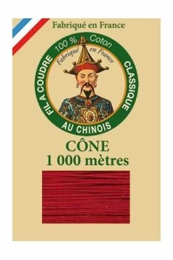 Devant 22 Fil De Coton Petit Cône 6534 Pourpre