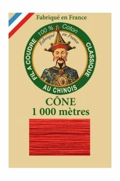 Fil De Coton Petit Cône 6539 Fraise