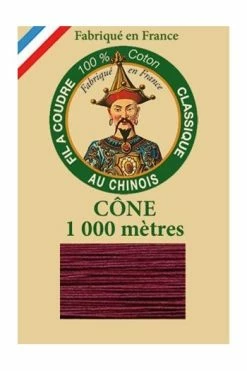 Fil De Coton Petit Cône 6548 Aubergine