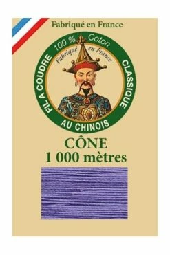 Fil De Coton Petit Cône 6613 Mauve Soutenu