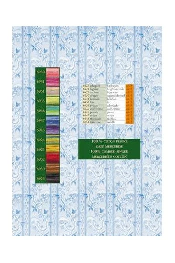 Fil De Coton Petit Cône 6722 Azur 5 Fil De Coton Petit Cône 6722 Azur – Image 5