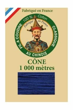 Fil De Coton Petit Cône 6747 Saphir