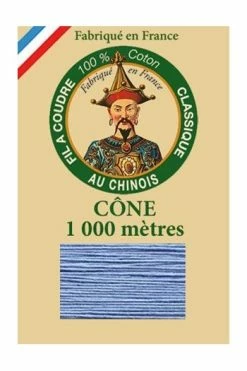 Fil De Coton Petit Cône 6752 Pervenche