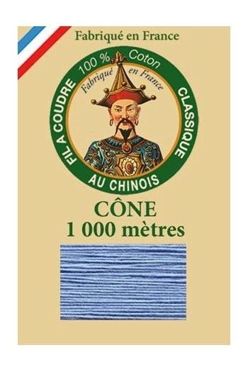 Fil De Coton Petit Cône 6752 Pervenche 1 Fil De Coton Petit Cône 6752 Pervenche